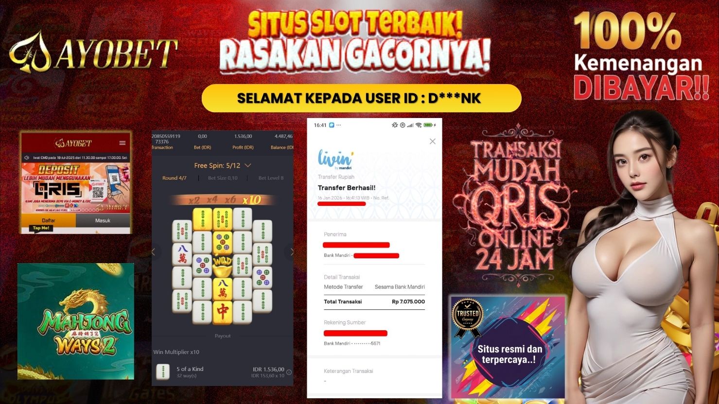 AYOBET JACKPOT SLOT MAHJONG WAYS 2